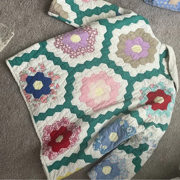 Vintage Quilt Patchwork Jacket - Picture 3 of 4